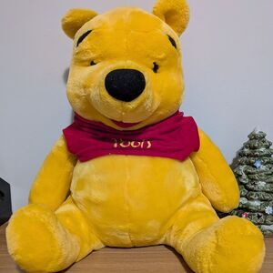 Winnie The Pooh Large Plush 90s Stuffed Bear Kids Toys Baby Boy Girl Cute Fluffy